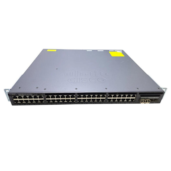 Cisco WS-C3650-48PQ-S 48x PoE+ Stackable L3 Switch - Refurbished 1 Year Warranty