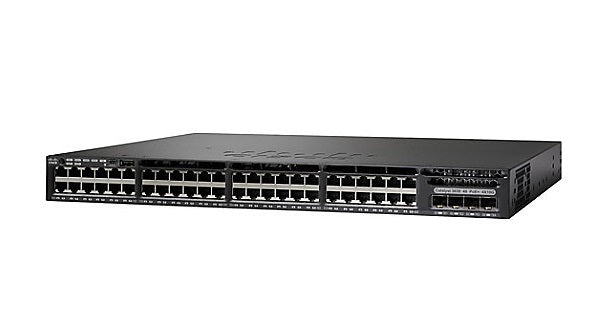 Cisco WS-C3650-48PS-S 48-Port PoE+ Gigabit Switch with SFP Refurbished 1 Year Warranty