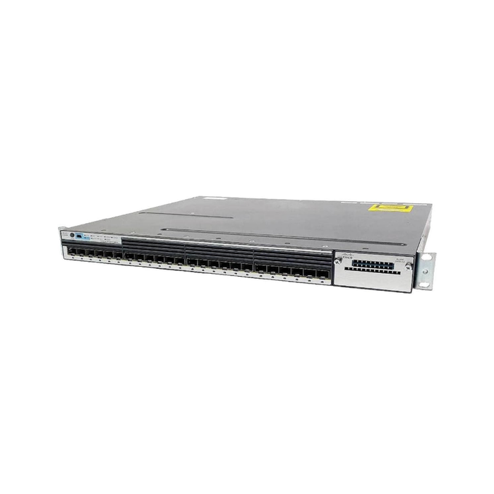 Cisco WS-C3750X-24S-E 24-Port Gigabit SFP Stackable IP Services Switch - Refurbished 1 Year Warranty
