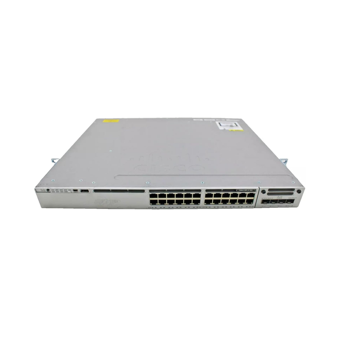 Cisco WS-C3850-24P-E 24-Port Gigabit PoE+ Access Switch (IP Services) - Refurbished 1 Year Warranty