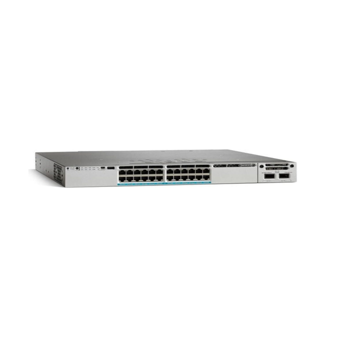 Cisco WS-C3850-24U-E 24-Port Gigabit UPOE Access Switch (IP Services) - Refurbished 1 Year Warranty