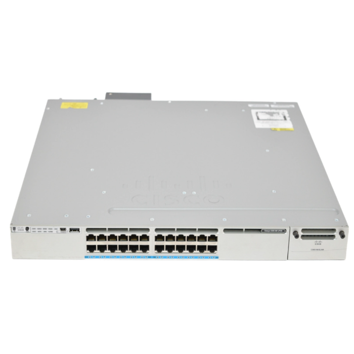 Cisco WS-C3850-24XU-S 24-Port Multigigabit (100M/1/2.5/5/10G) UPOE Access Switch - Refurbished 1 Year Warranty