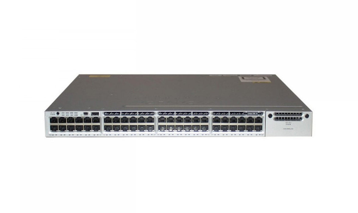 Cisco WS-C3850-48U-L 48-Port Gigabit UPOE LAN Base Switch Refurbished 1 Year Warranty