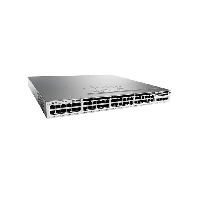 Cisco WS-C3850-48UW-S 48-Port Gigabit UPOE Access Switch (IP Base) - Refurbished 1 Year Warranty