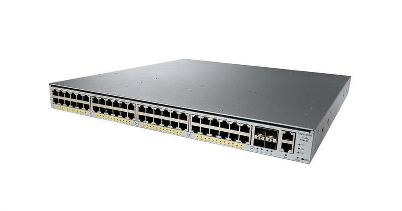 Cisco WS-C4948E-F 48-Port Gigabit Switch with 4x SFP+ Uplinks Refurbished 1 Year Warranty