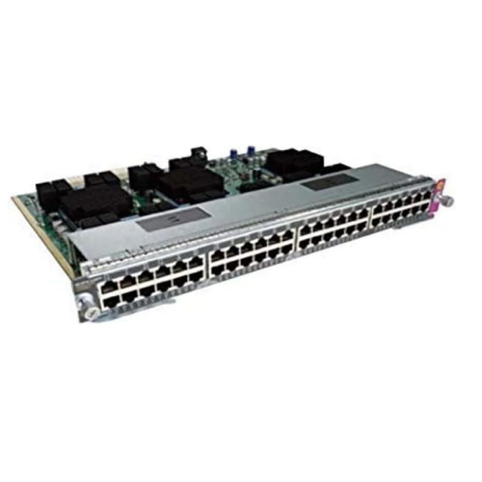 Cisco WS‑X4748‑RJ45V+E 48×1G RJ‑45 Module for Catalyst 4500 Refurbished 1 Year Warranty