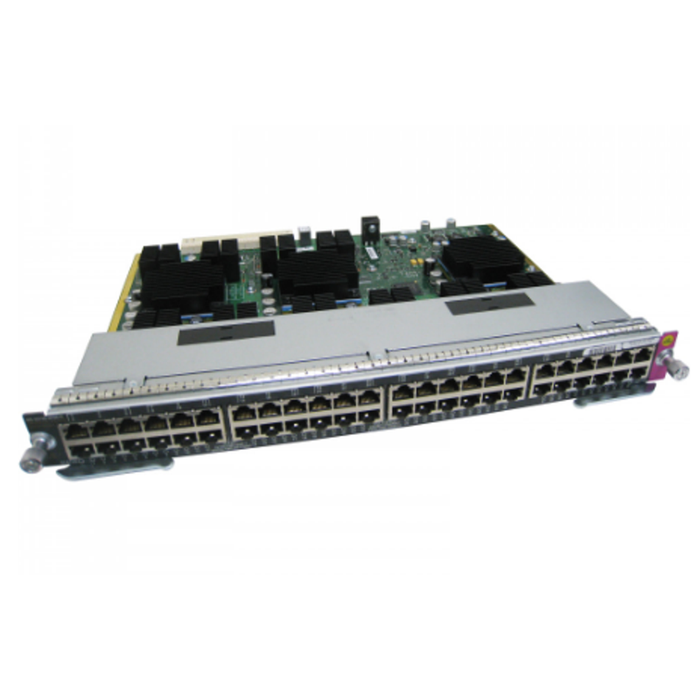 Cisco WS-X4748-UPOE+E 48-Port UPOE Gigabit Ethernet Line Card Refurbished 1 Year Warranty