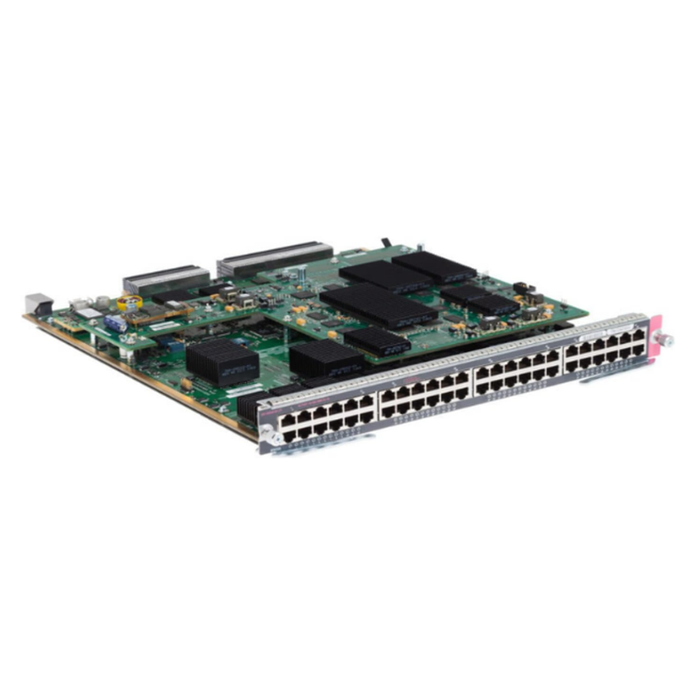 Cisco WS‑X6848‑TX‑2T 48×1G + 2×SFP Uplink Module for Catalyst 6500 Refurbished 1 Year Warranty