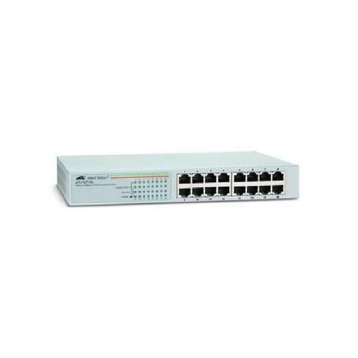 Allied Telesis AT-FS716L 16-Port Unmanaged Fast Ethernet Switch Refurbished 1 Year Warranty