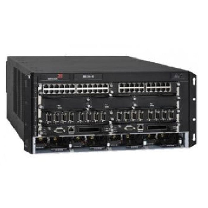 Brocade BR-MLXE-4-MR2-M-AC 4-Slot MLXe Chassis Bundle with MR2 Management – High-Performance, Refurbished, 1 Year Warranty