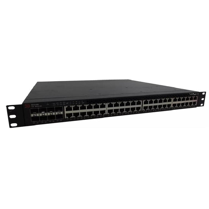 Brocade ICX6610-48-PE 48-Port PoE+ Layer 3 Switch with Stackable – High-Performance, Refurbished, 1 Year Warranty