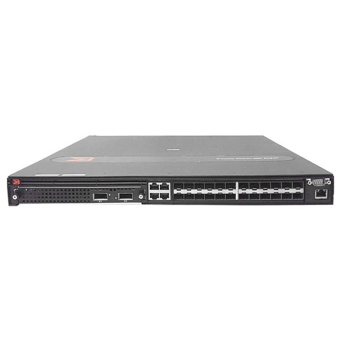 Brocade NI-CER-2024-RT-2X10G 24-Port Switch – Dual 10G Uplink Capable Refurbished 1 Year Warranty