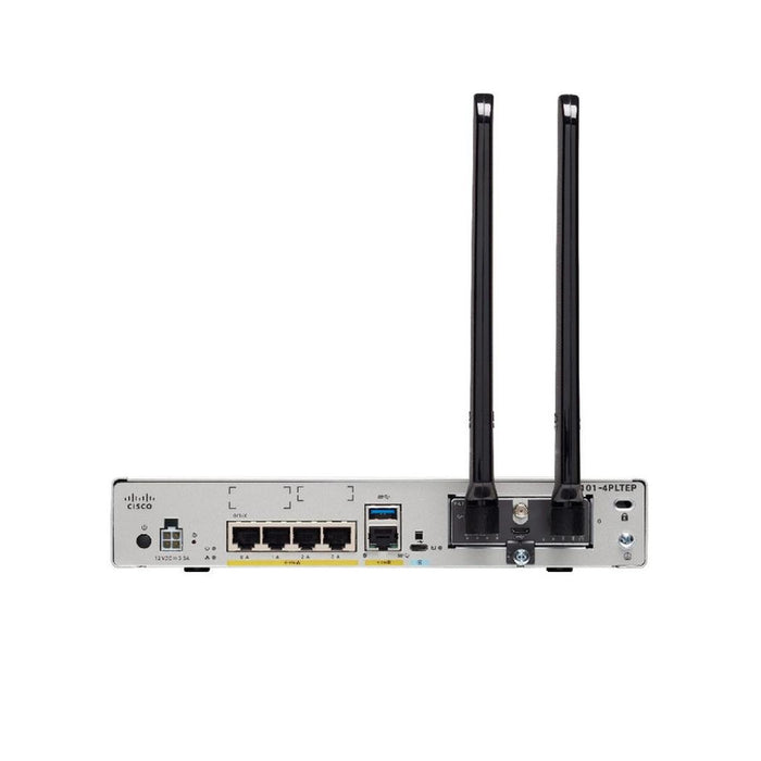 Cisco C1101-4PLTEP 4-Port Gigabit Router with LTE and WAN Support Refurbished 1 Year Warranty