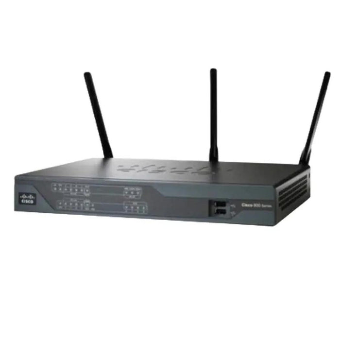 Cisco C897VAW-A-K9 8-Port Router with VDSL/ADSL and Dual-Band Wi-Fi Refurbished 1 Year Warranty