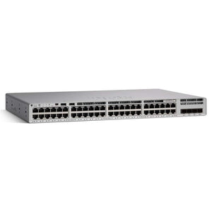 Cisco C9200L-48T-4X-E 48-Port Gigabit Ethernet Switch with 4×1/10 Gbps Uplinks, Network Essentials