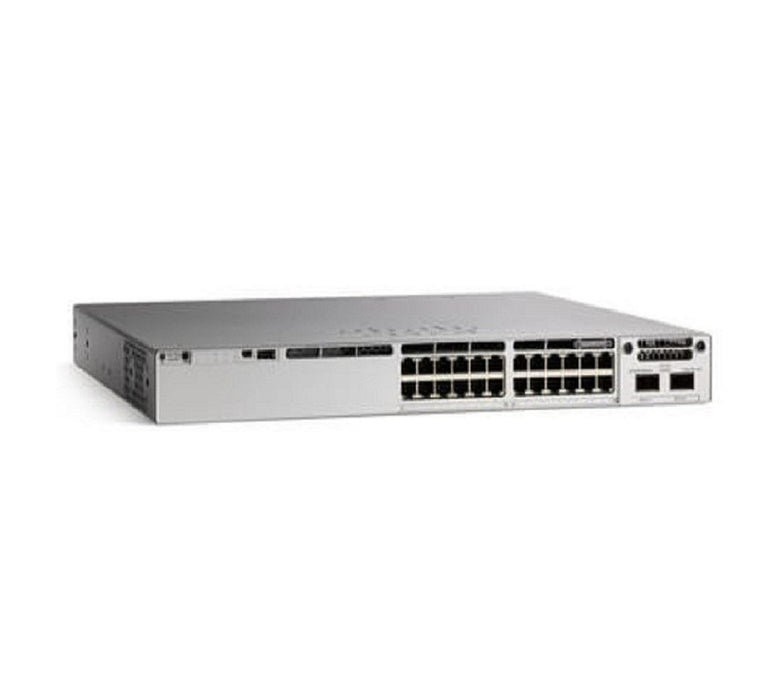 Cisco C9300-24T-A 24-Port Modular Gigabit Switch with Uplink Slots Refurbished 1 Year Warranty