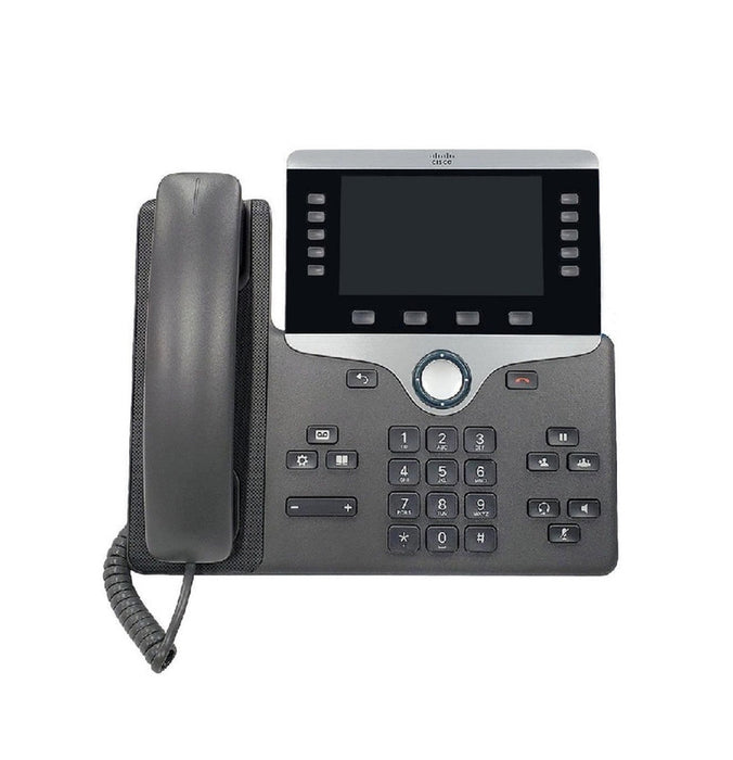 Cisco CP-8861-K9 5-Line IP Phone with Wi-Fi, Bluetooth, Gigabit Refurbished 1 Year Warranty