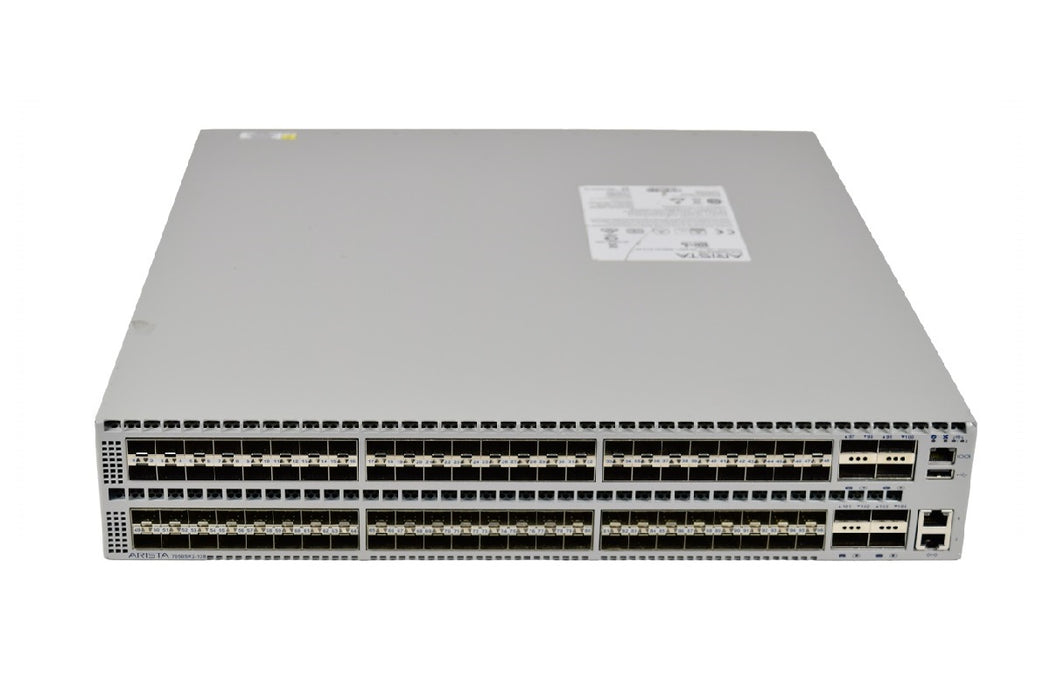 Arista DCS-7050SX-128-F 128-Port Managed Switch - Fiber Refurbished 1 Year Warranty
