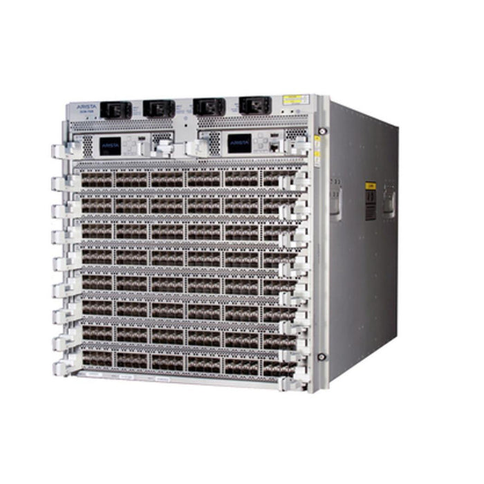 Arista DCS-7508E-BND 7500E 8-Slot Modular Chassis Bundle for High-Capacity – High-Performance, Refurbished, 1 Year Warranty