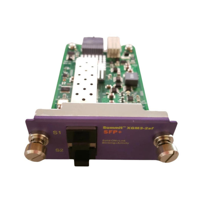 Extreme 16117 XGM3-2SF 2x10G SFP+ Expansion for Summit X460 Refurbished 1 Year Warranty