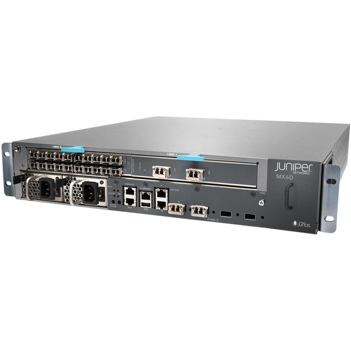 Juniper CHAS-MX40-T-S Compact Router Chassis for MX40 Series Refurbished 1 Year Warranty