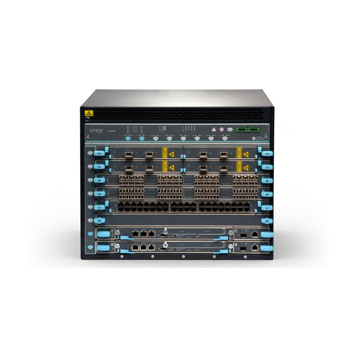 Juniper EX9208 8-Slot Modular Ethernet Switch for Large-Scale Enterprise – High-Performance, Refurbished, 1 Year Warranty