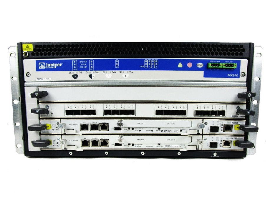 Juniper MX240 Modular Router – Datacenter Aggregation Platform Refurbished 1 Year Warranty