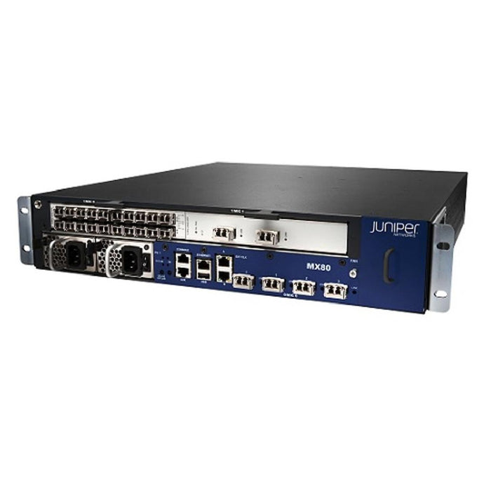 Juniper MX80-AC Modular Router – Datacenter Aggregation Platform Refurbished 1 Year Warranty