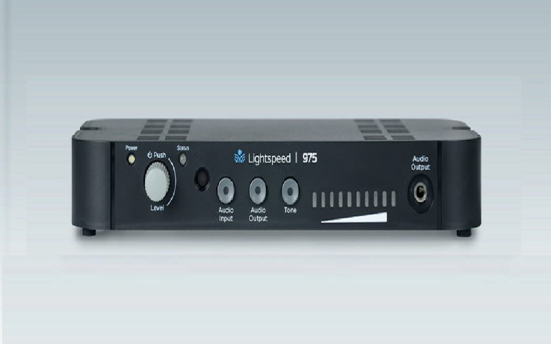 Lightspeed 975 Classroom Audio System - Wireless Microphone & Amplifier Refurbished 1 Year Warranty