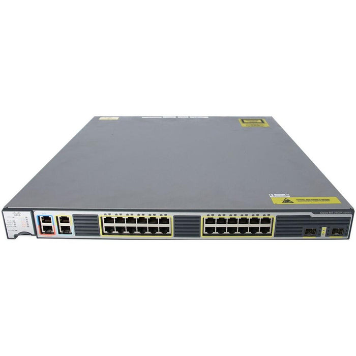 Cisco ME-3600X-24TS-M 24-Port Metro Ethernet Aggregation Switch with Redundant – High-Performance, Refurbished, 1 Year Warranty