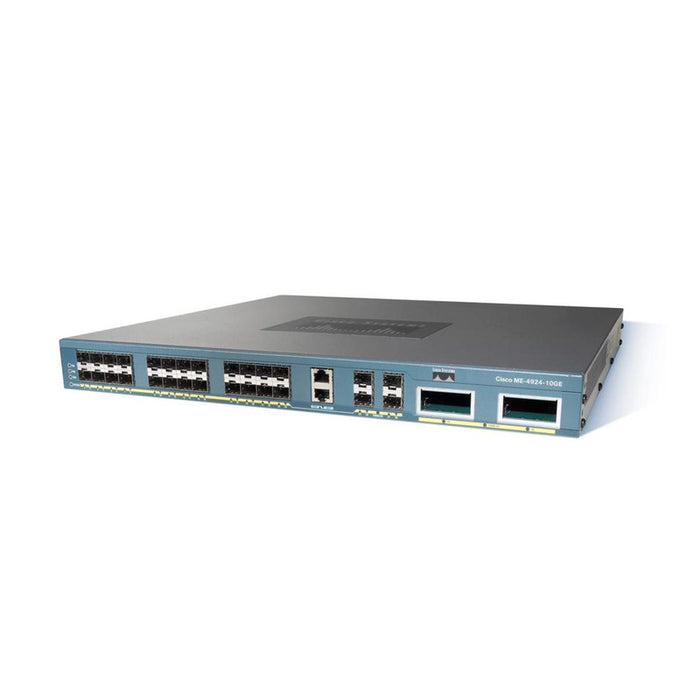 Cisco ME-4924-10GE 24-Port Metro Ethernet Switch with 10G Uplinks – High-Performance, Refurbished, 1 Year Warranty