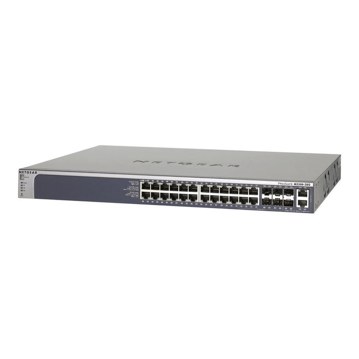 NETGEAR GSM7228S 24-Port Layer 2 Managed Gigabit Switch for – High-Performance, Refurbished, 1 Year Warranty