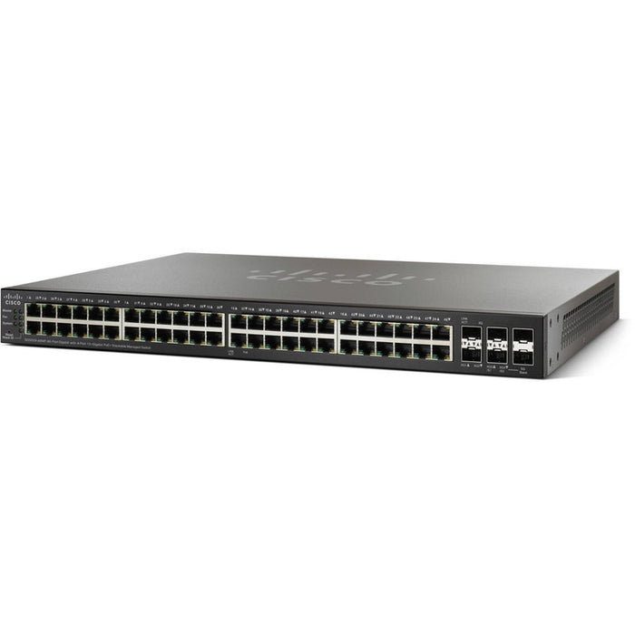 Cisco SG500X-48MP-K9 48-Port PoE+ Managed Switch – Multigigabit Uplink Refurbished 1 Year Warranty