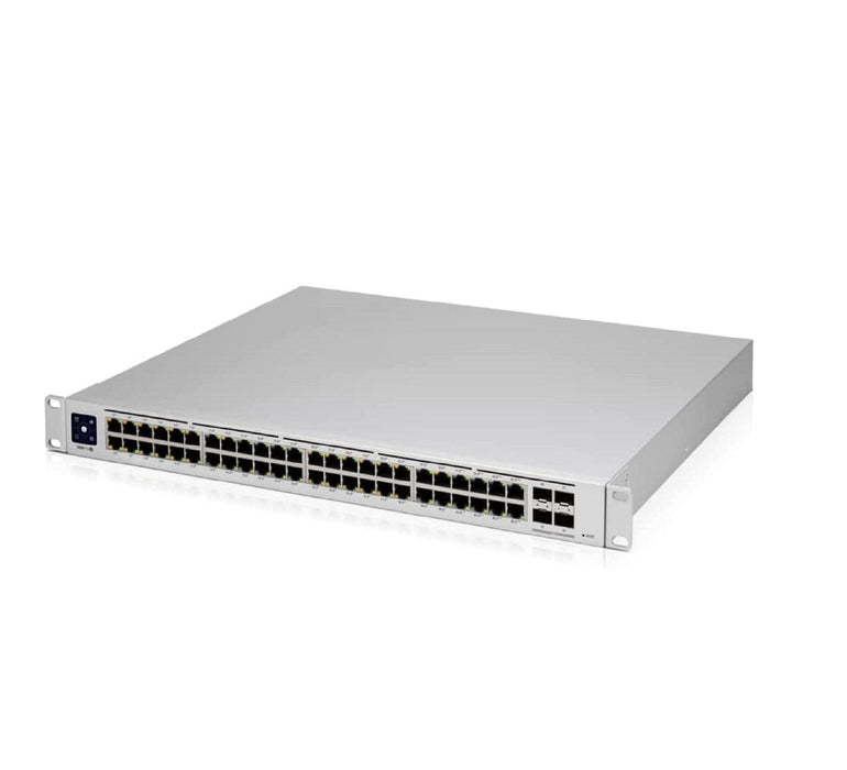 Ubiquiti USW-Pro-48-POE 48-Port PoE+ & PoE++ Switch with 10G Uplinks Refurbished 1 Year Warranty