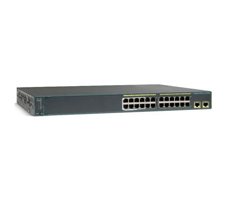Cisco WS-C2960X-24PD-L 24-Port PoE+ Switch with 2x 10G SFP+ Uplinks Refurbished 1 Year Warranty