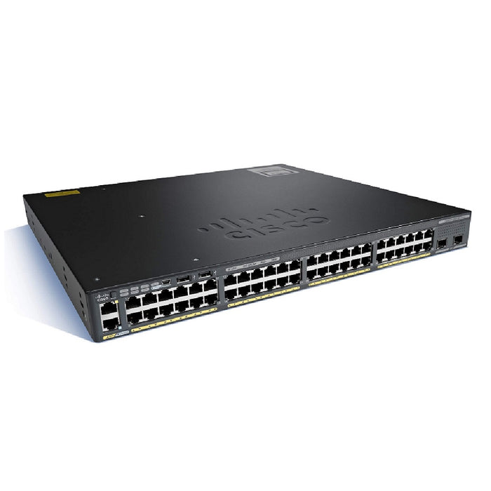 Cisco WS‑C2960XR‑48TS‑I 48‑Port Gigabit Layer 2+ Switch Refurbished 1 Year Warranty