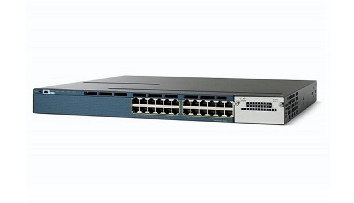 Cisco WS-C3560X-24P-S 24-Port PoE+ Managed Catalyst Switch Refurbished 1 Year Warranty