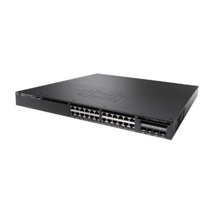 Cisco WS-C3650-48FS-E 48-Port PoE+ Switch, 4x 1G SFP - Refurbished 1 Year Warranty
