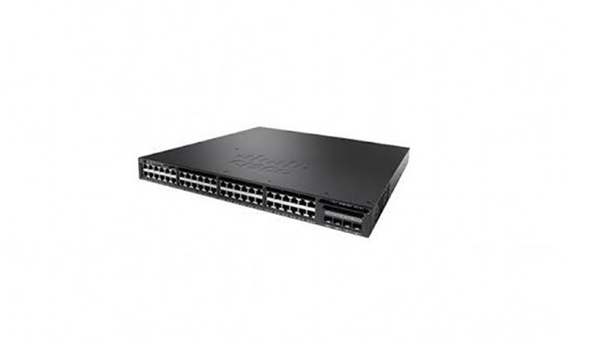 Cisco WS-C3650-48PS-L 48-Port PoE+ Gigabit Network Switch Refurbished 1 Year Warranty