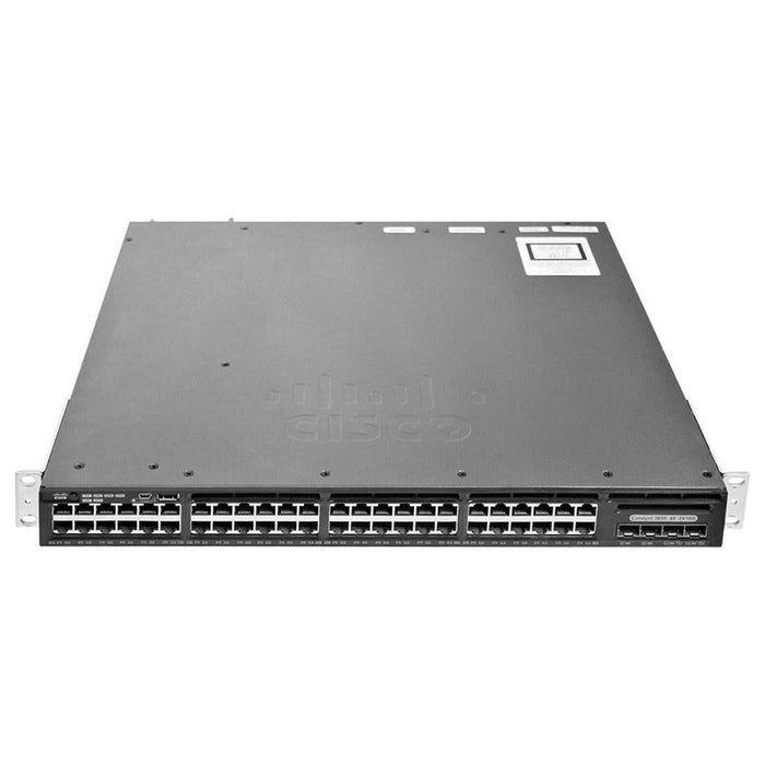 Cisco WS-C3650-48TD-E 48-Port IP Services Stackable Switch - Refurbished 1 Year Warranty