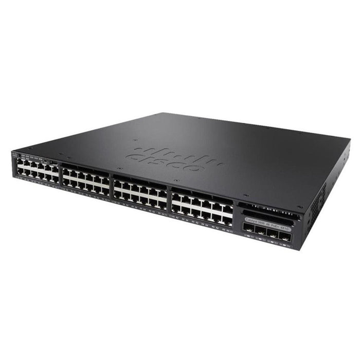 Cisco WS-C3650-48TS-L 48-Port Gigabit Switch, 4x SFP - Refurbished 1 Year Warranty