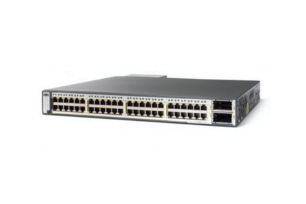 Cisco WS-C3750E-48TD-S 48-Port Gigabit Switch – Fully Tested Core Refurbished 1 Year Warranty