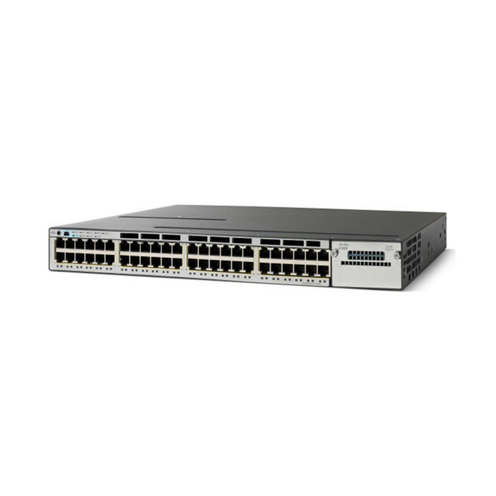 Cisco WS-C3750X-48T-E 48-Port Gigabit Enhanced L3 Switch Refurbished 1 Year Warranty