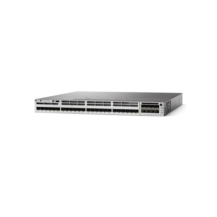 Cisco WS-C3850-32XS-E 32-Port 10GbE SFP+ Switch (24 + 8 Module, IP Services) - Refurbished 1 Year Warranty