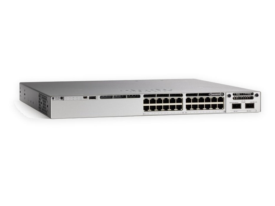 Cisco C9300-24T-A front angle