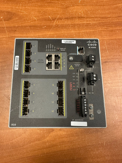 Cisco IE-4000-8GS4G-E