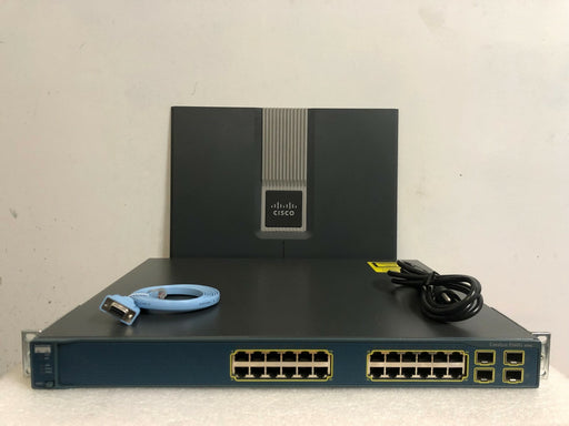 Cisco WS-C3560G-24TS-S 24×10/100/1000 + 4×1G SFP Switch - Refurbished