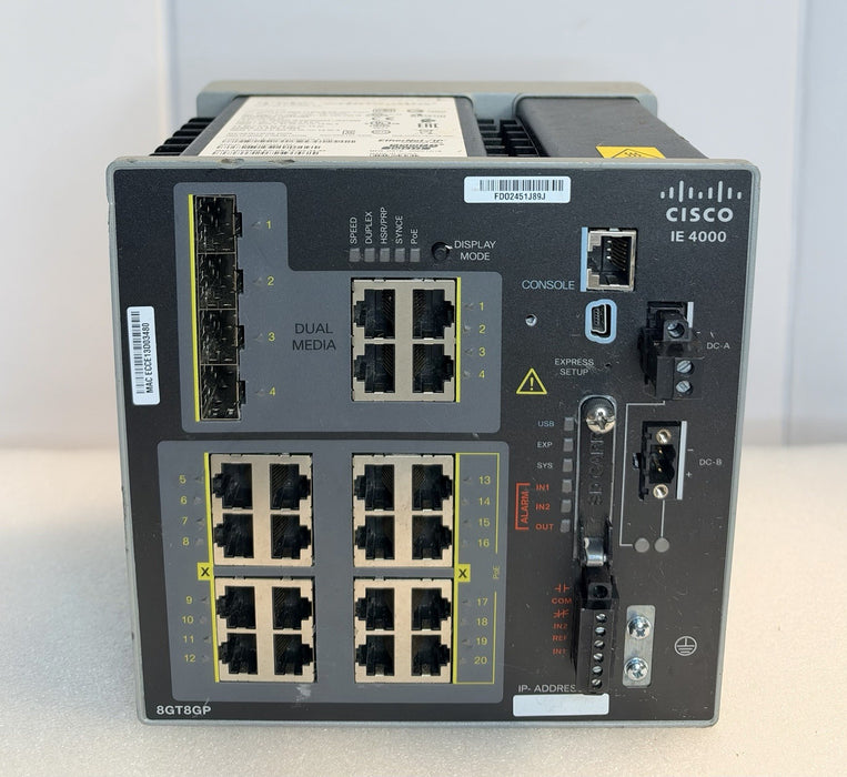 Cisco IE-4000-8GT8GP4G-E