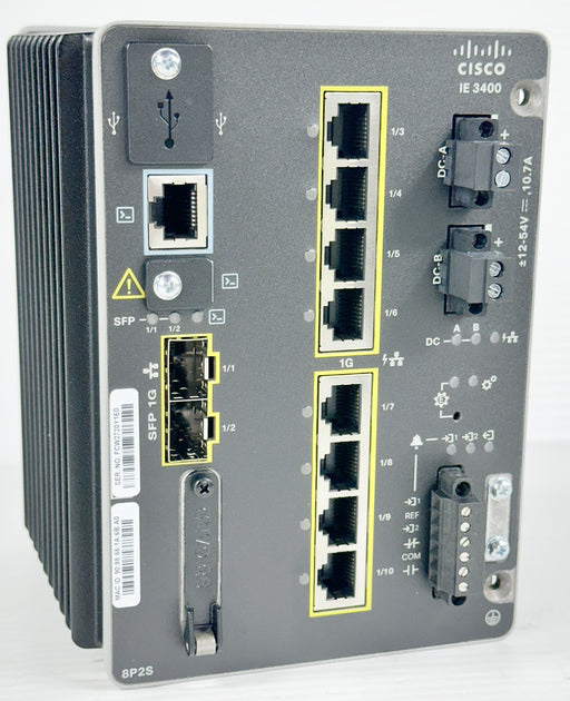 Cisco IE-3400-8P2S-E