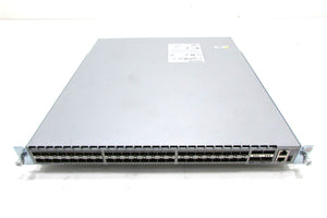 Arista DCS-7280SE-64-R 7280E Switch, 48×10GbE SFP+, 4×40GbE QSFP+, 9GB Buffer, Rear-to-Front Air - Refurbished